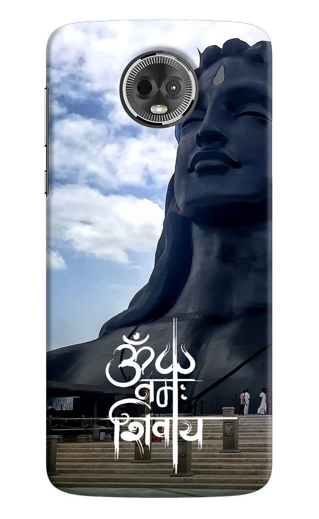 Om Namah Shivay Moto E5 Plus Hard Case Back Cover by Casekaro