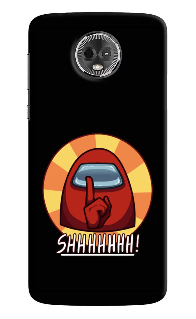 Among Us Shhh! Moto E5 Plus Hard Case Back Cover by Casekaro