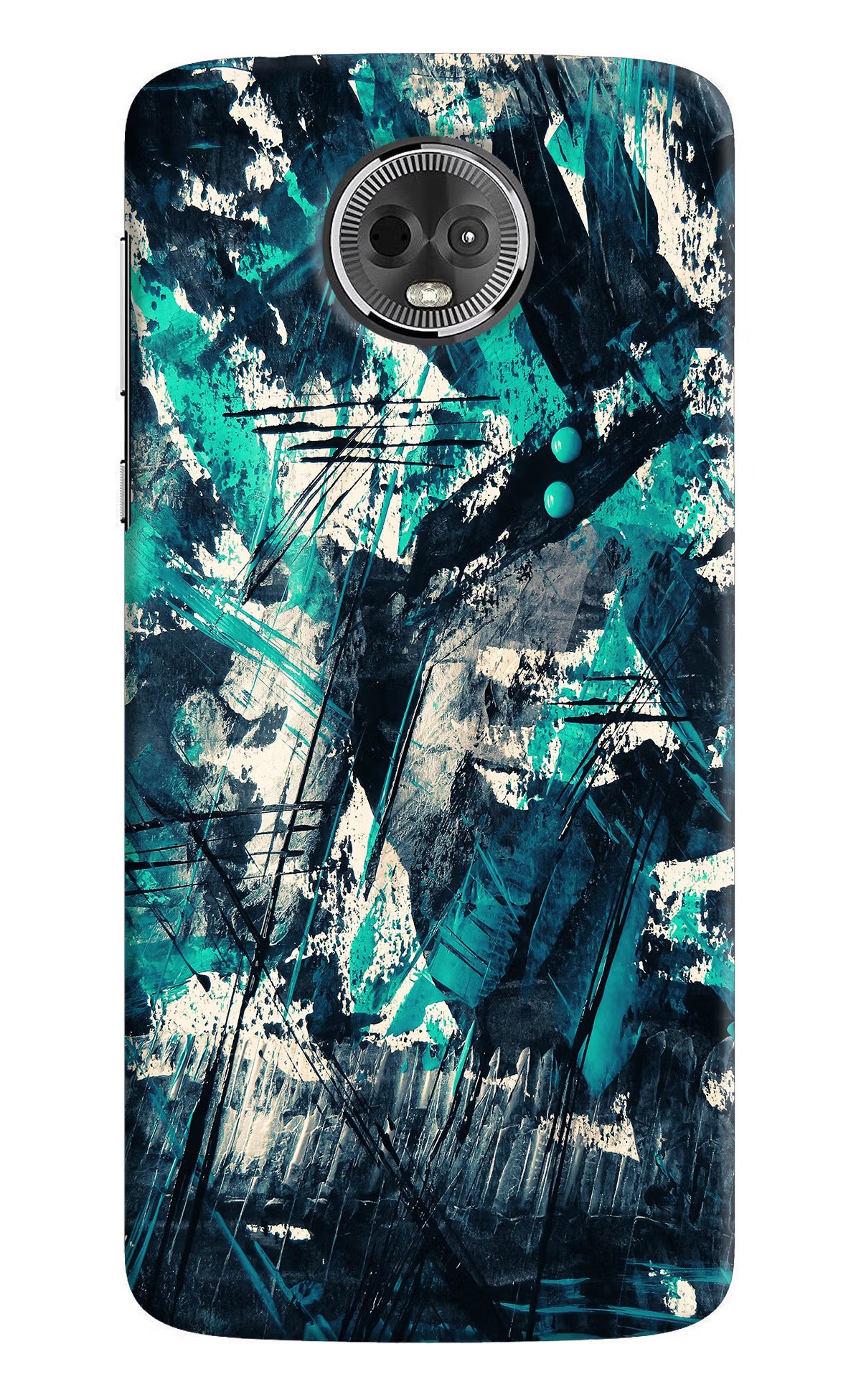 Artwork Moto E5 Plus Hard Case Back Cover by Casekaro