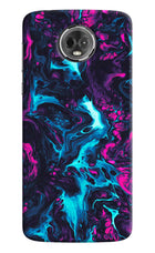 Abstract Moto E5 Plus Hard Case Back Cover by Casekaro