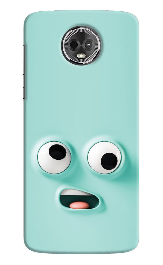 Funny Cartoon Moto E5 Plus Hard Case Back Cover by Casekaro