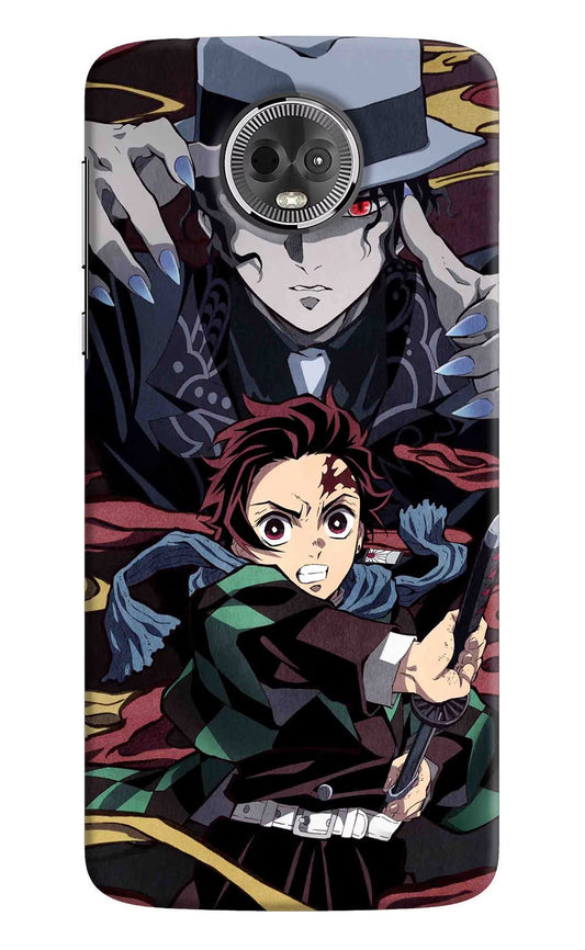Demon Slayer Moto E5 Plus Hard Case Back Cover by Casekaro