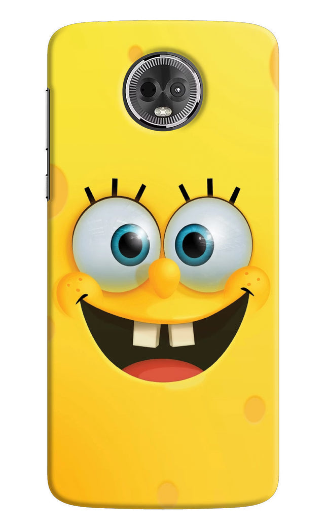 Sponge 1 Moto E5 Plus Hard Case Back Cover by Casekaro