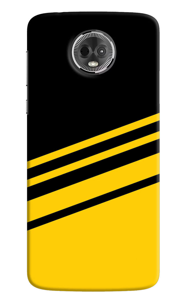 Yellow Shades Moto E5 Plus Hard Case Back Cover by Casekaro