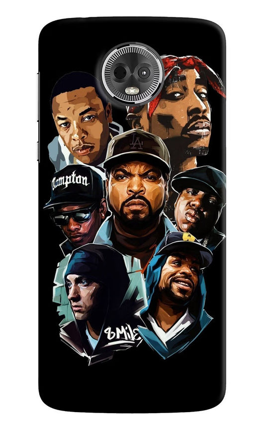 Rappers Moto E5 Plus Hard Case Back Cover by Casekaro