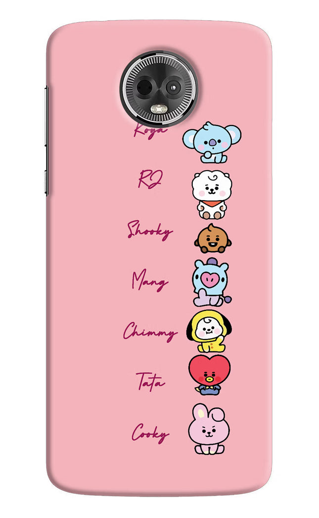 BTS names Moto E5 Plus Hard Case Back Cover by Casekaro