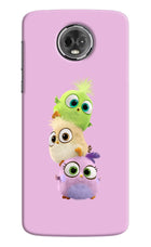 Cute Little Birds Moto E5 Plus Hard Case Back Cover by Casekaro