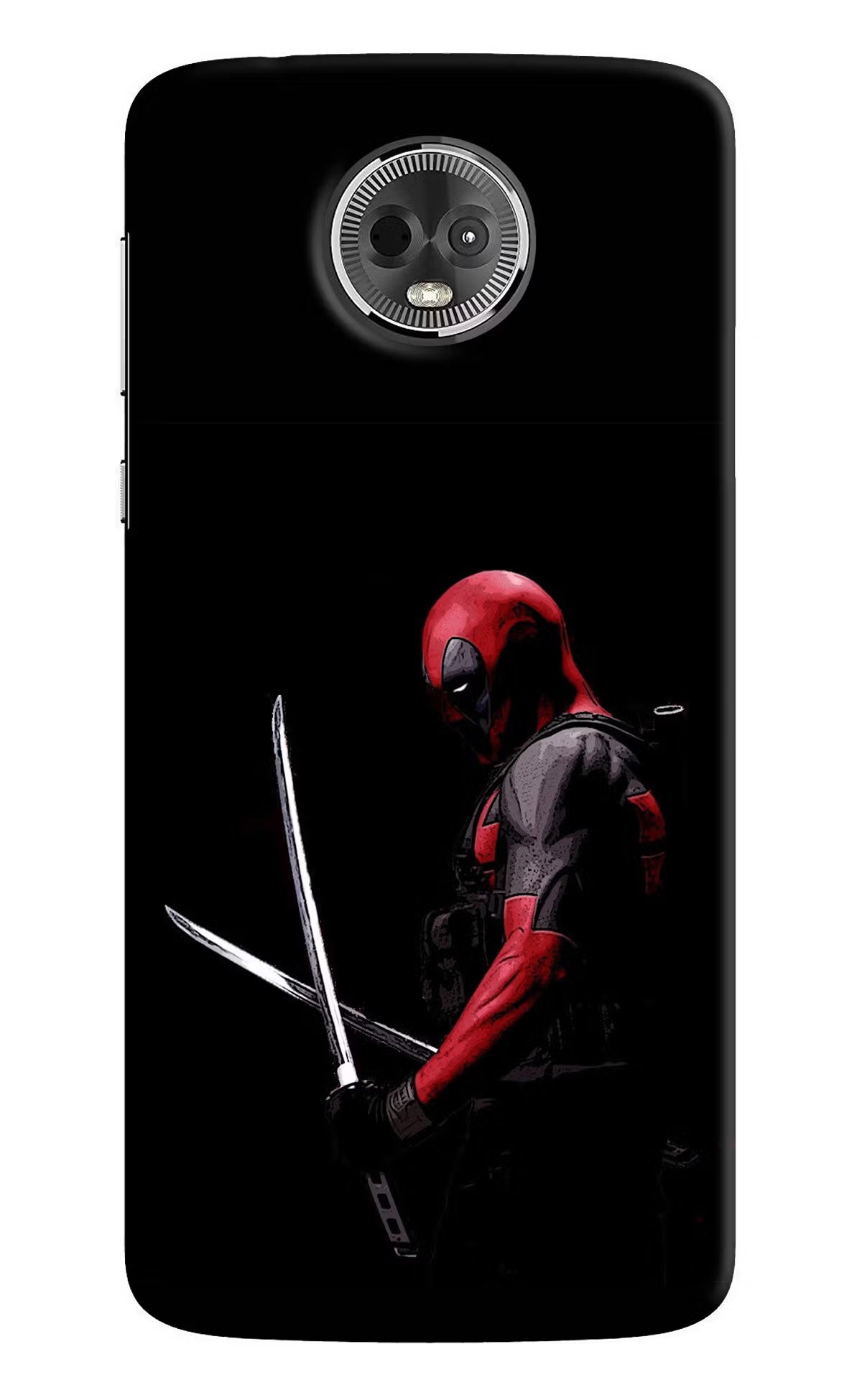 Deadpool Moto E5 Plus Hard Case Back Cover by Casekaro