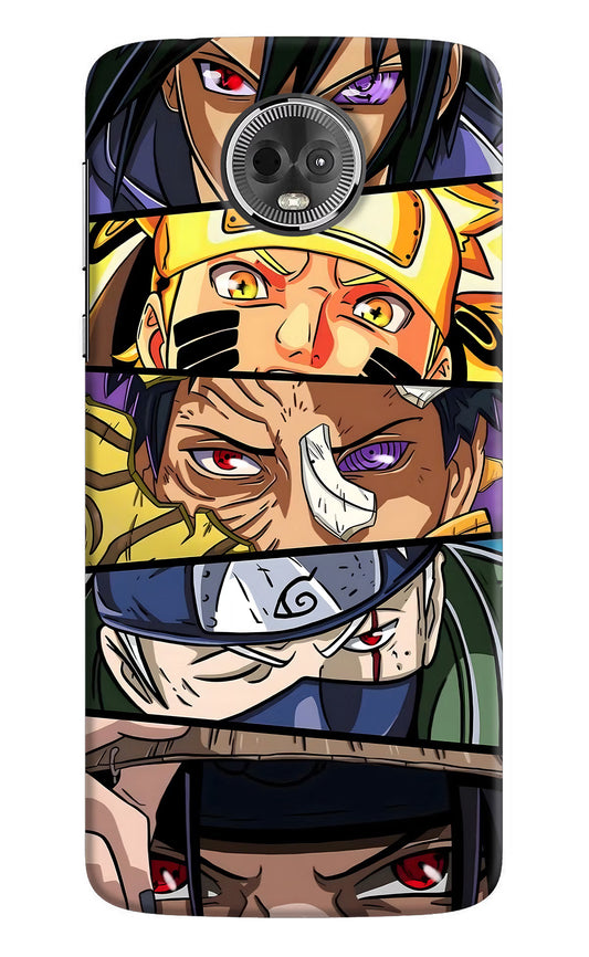 Naruto Character Moto E5 Plus Hard Case Back Cover by Casekaro