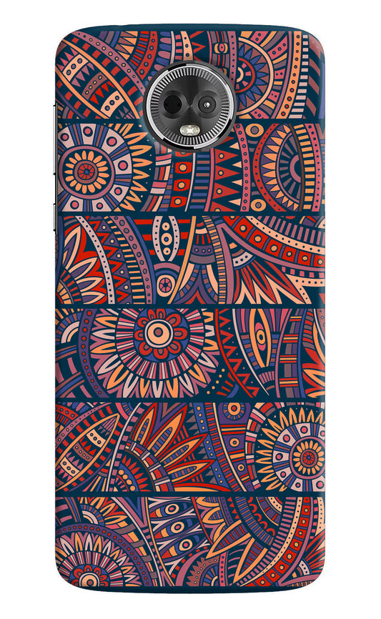 African Culture Design Moto E5 Plus Hard Case Back Cover by Casekaro