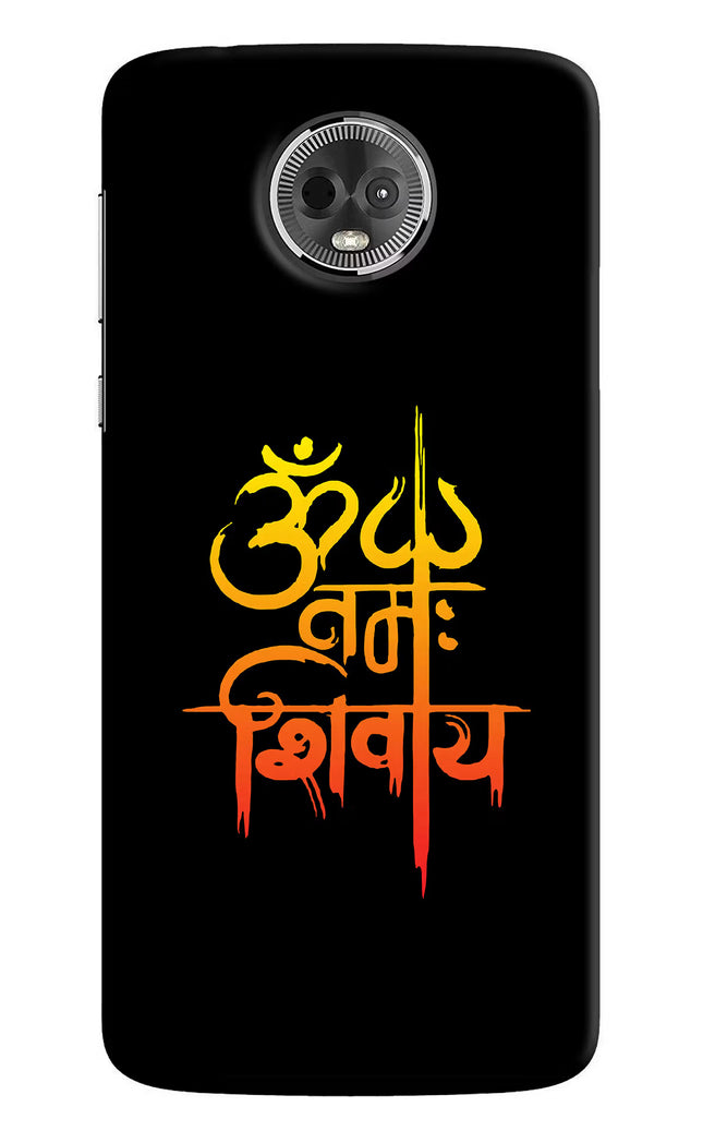 Om Namah Shivay Moto E5 Plus Hard Case Back Cover by Casekaro