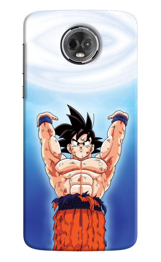 Goku Power Moto E5 Plus Hard Case Back Cover by Casekaro