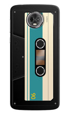 Cassette Moto E5 Plus Hard Case Back Cover by Casekaro