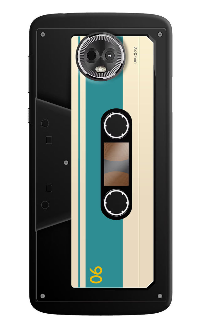 Cassette Moto E5 Plus Hard Case Back Cover by Casekaro