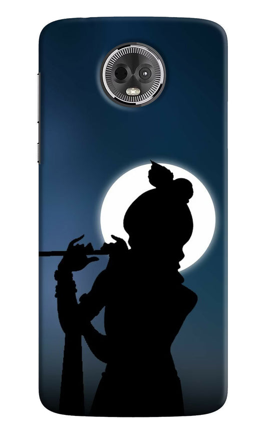 Shri Krishna Silhouette Moto E5 Plus Hard Case Back Cover by Casekaro