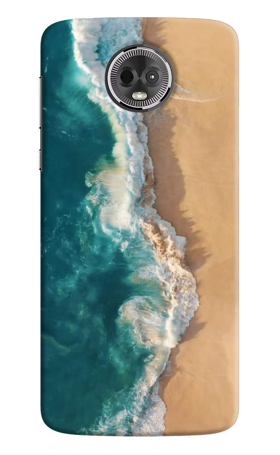 Ocean Beach Moto E5 Plus Back Cover, Hard case
