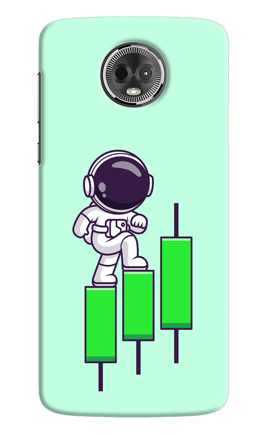 Astronaut Trader Moto E5 Plus Hard Case Back Cover by Casekaro