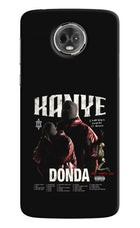 Donda Kanye West Moto E5 Plus Hard Case Back Cover by Casekaro