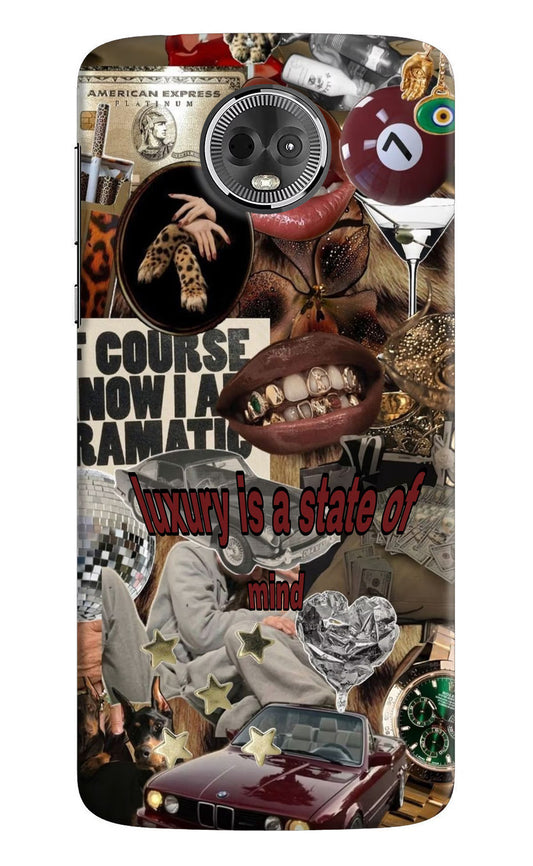 Luxury Moto E5 Plus Hard Case Back Cover by Casekaro