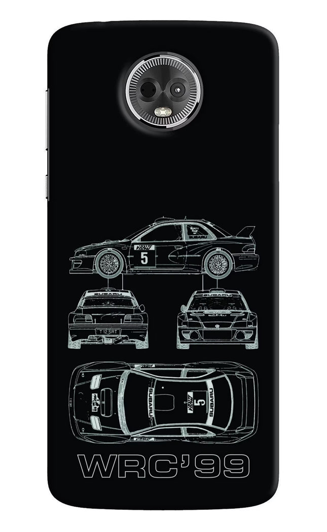 WRC'99 Moto E5 Plus Hard Case Back Cover by Casekaro
