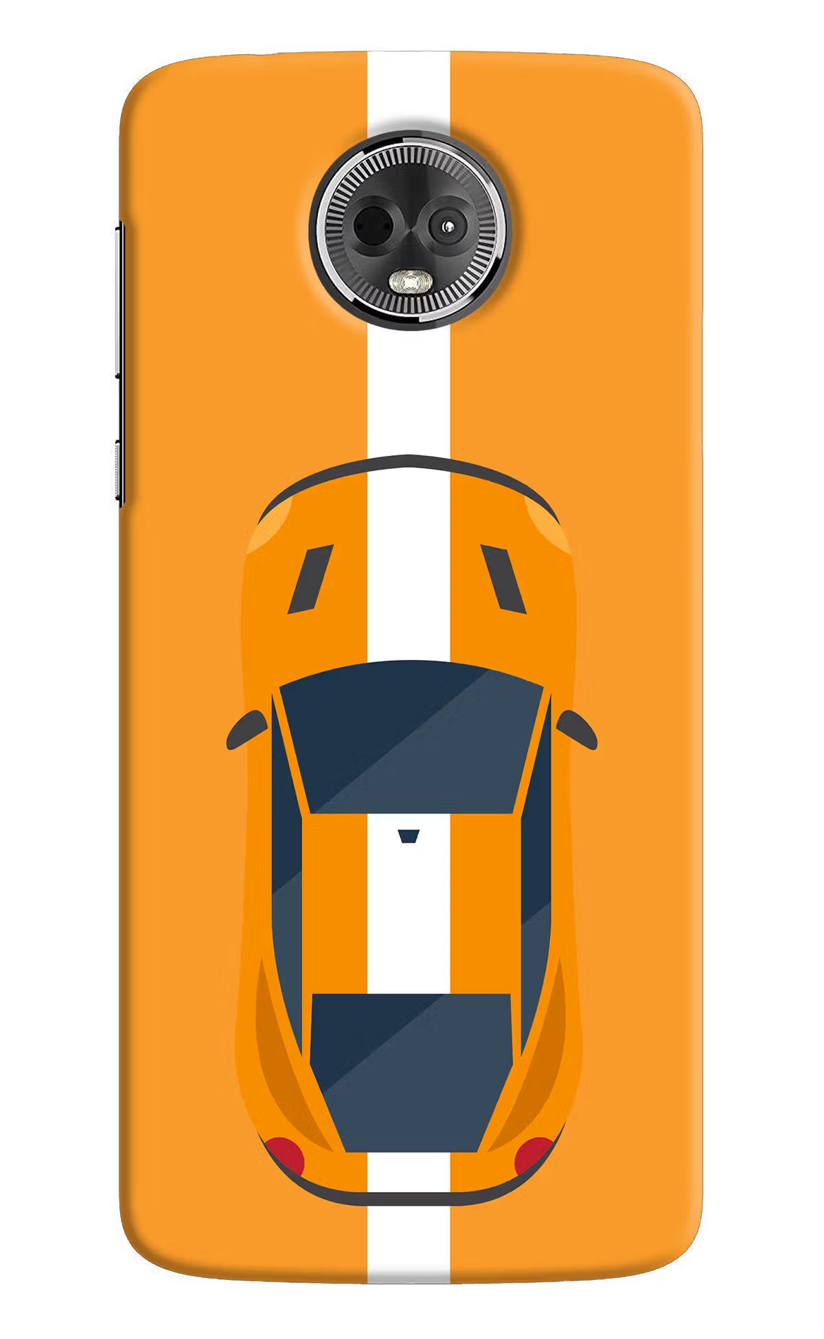 Highway Pursuit Moto E5 Plus Hard Case Back Cover by Casekaro
