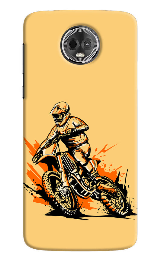 Off-Road Fury Moto E5 Plus Hard Case Back Cover by Casekaro
