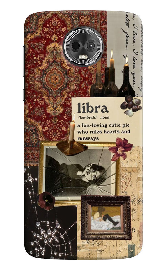 Libra Zodiac Moto E5 Plus Hard Case Back Cover by Casekaro