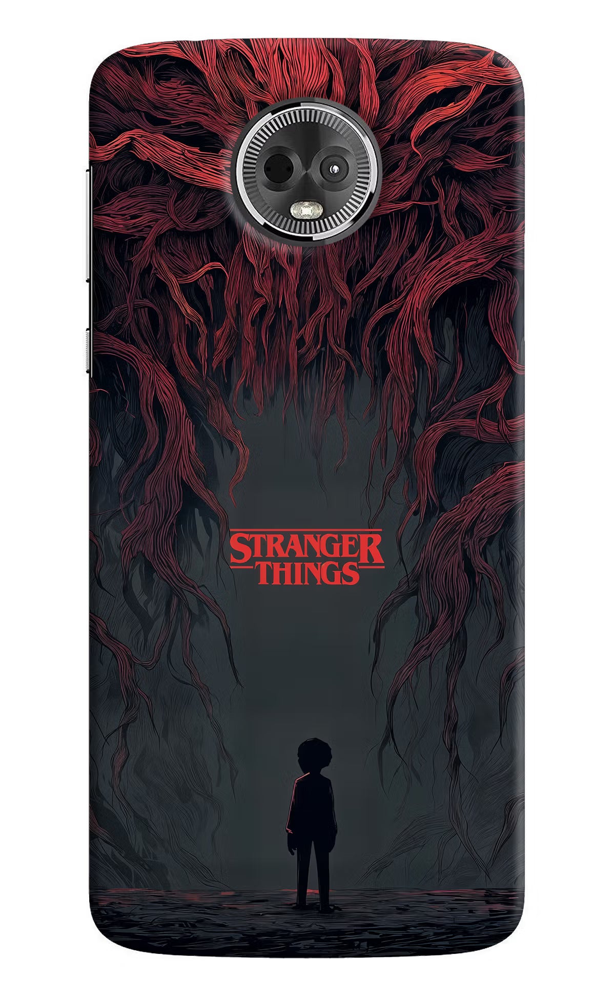 Ordinary Things Dark Side Moto E5 Plus Hard Case Back Cover by Casekaro