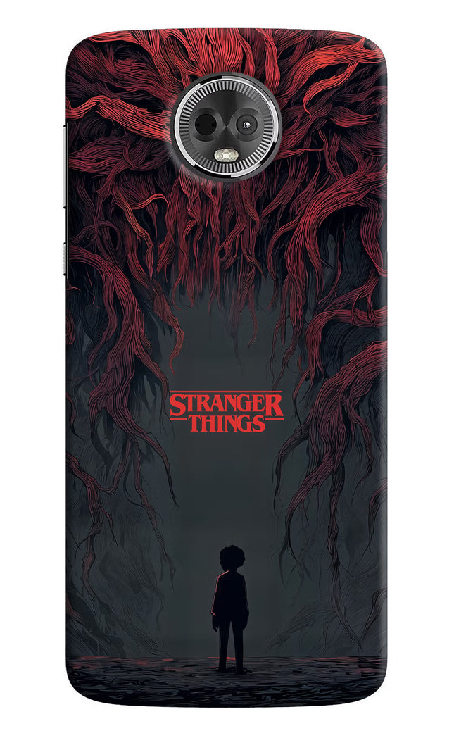 Ordinary Things Dark Side Moto E5 Plus Hard Case Back Cover by Casekaro