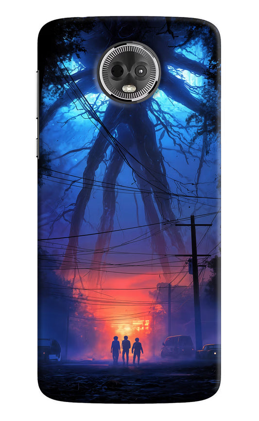 Ordinary Things Shadow Moto E5 Plus Hard Case Back Cover by Casekaro