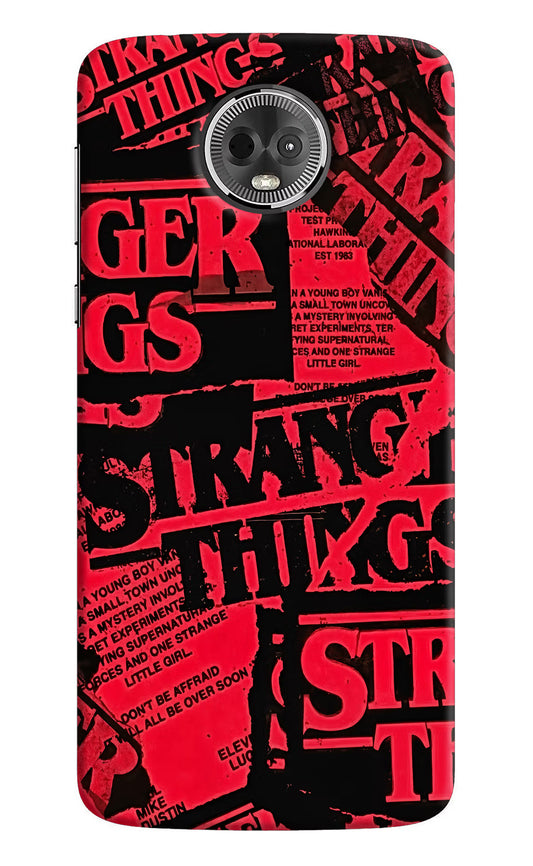 Ordinary Things Moto E5 Plus Hard Case Back Cover by Casekaro