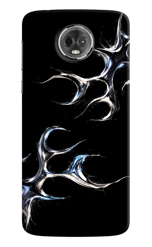 Chrome Tribal Moto E5 Plus Hard Case Back Cover by Casekaro