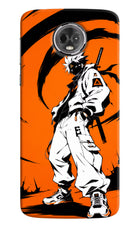 Street Samurai  Moto E5 Plus Hard Case Back Cover by Casekaro