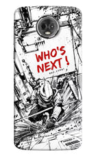 Who's Next Moto E5 Plus Hard Case Back Cover by Casekaro