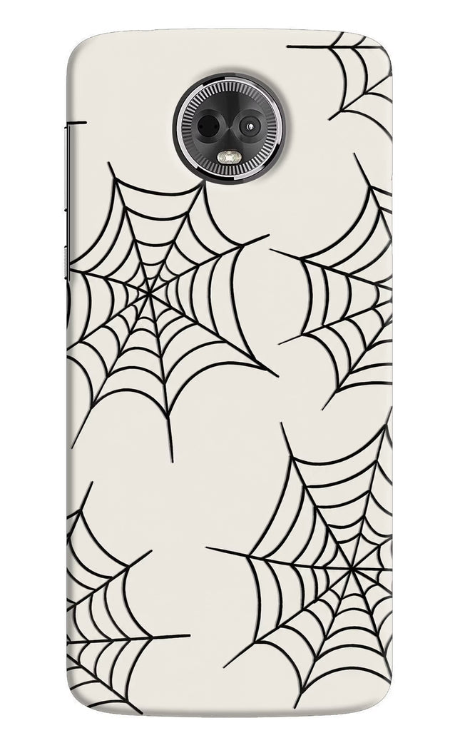 Spider Web Moto E5 Plus Hard Case Back Cover by Casekaro
