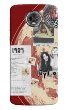 Taylor Swift Moto E5 Plus Hard Case Back Cover by Casekaro
