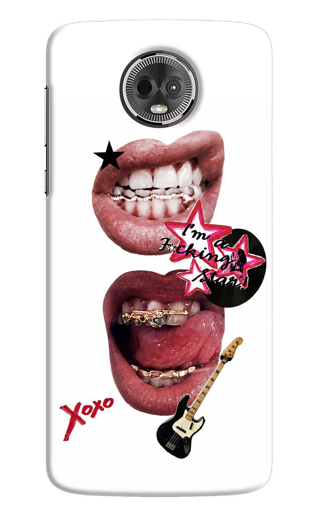 Rockstar Moto E5 Plus Hard Case Back Cover by Casekaro