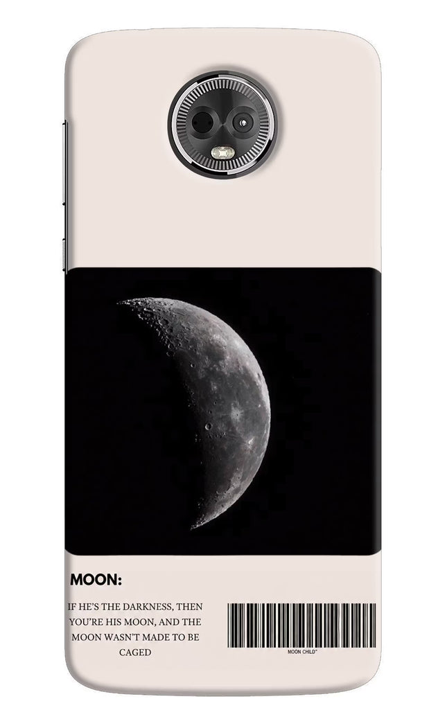 Moon Phase Moto E5 Plus Hard Case Back Cover by Casekaro