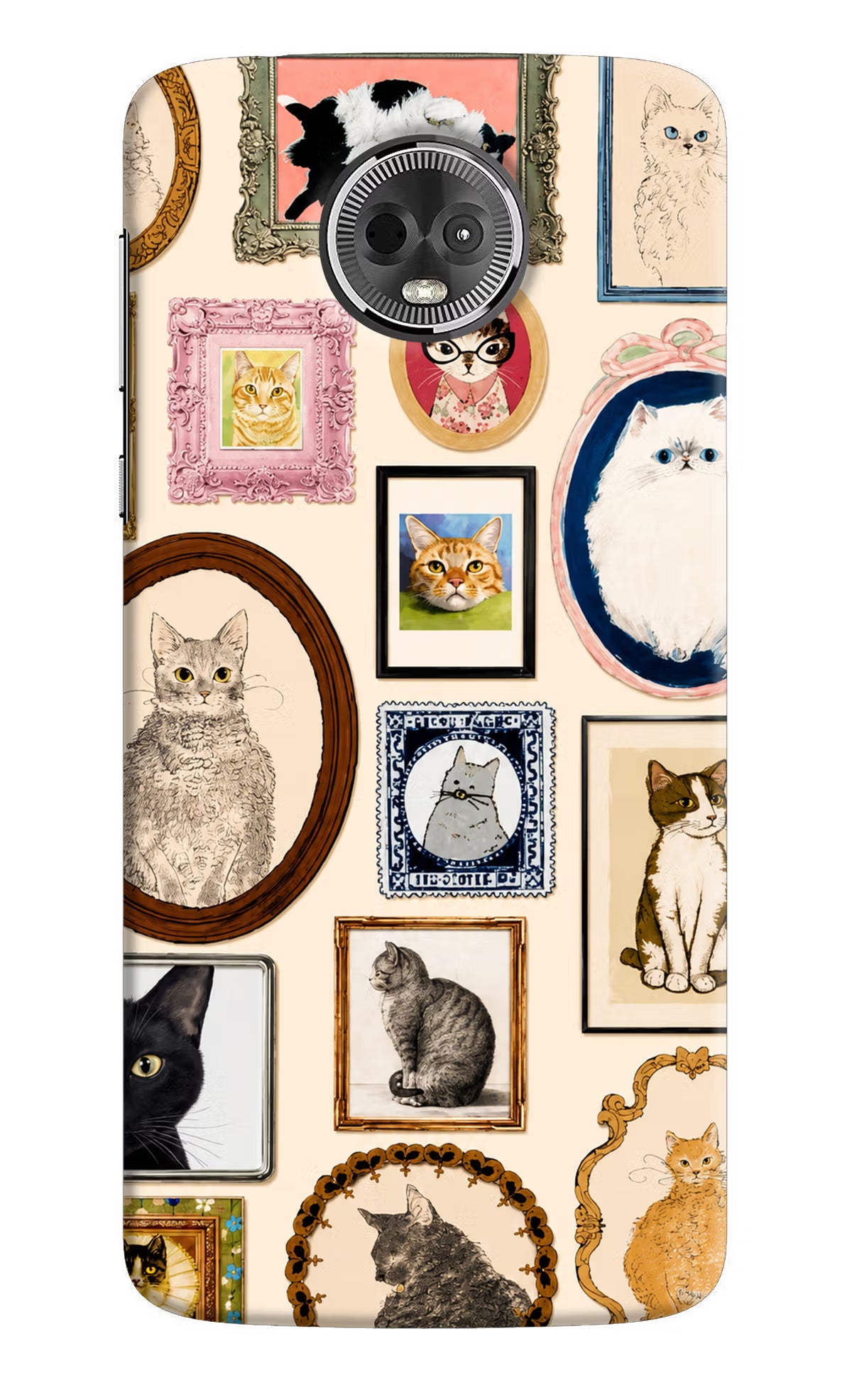 Mirror Cats Moto E5 Plus Back Cover