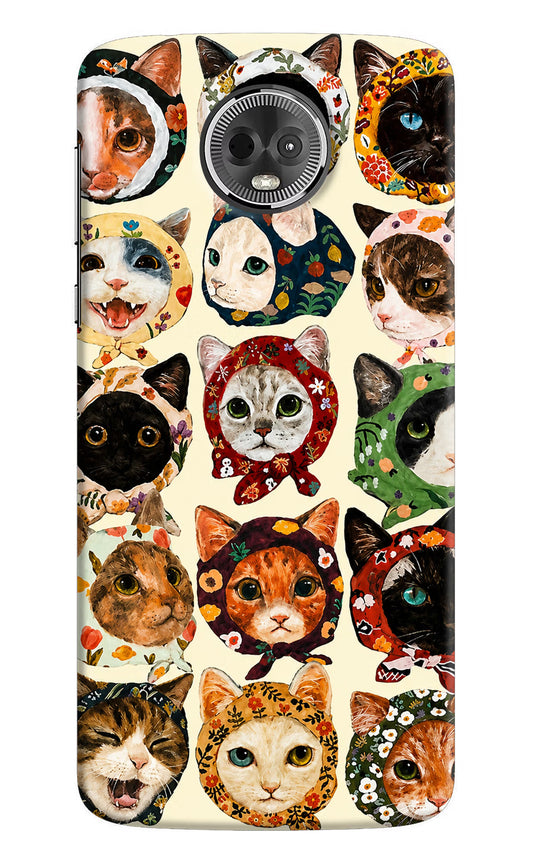 Cool Cat Moto E5 Plus Hard Case Back Cover by Casekaro