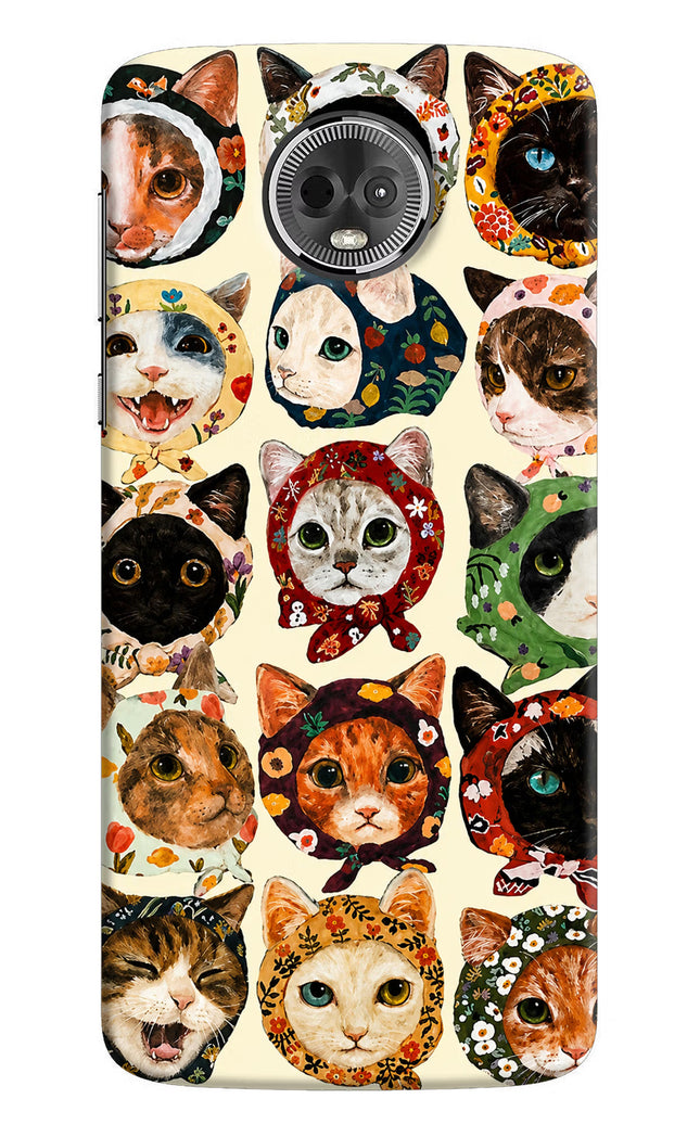 Cool Cat Moto E5 Plus Hard Case Back Cover by Casekaro