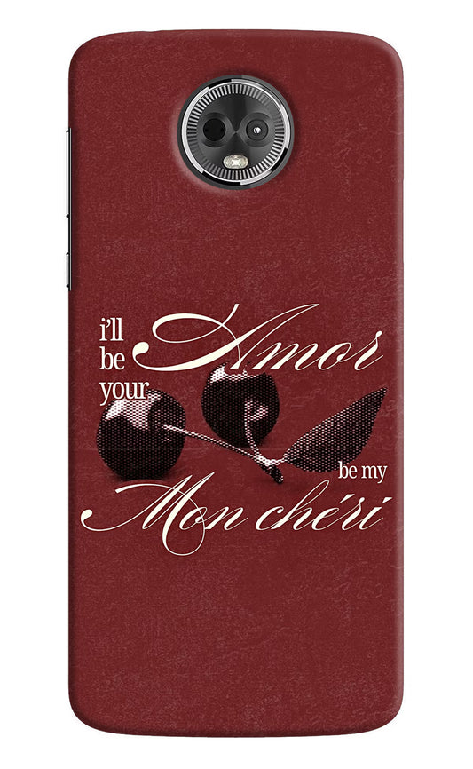 Velvet Cherry Moto E5 Plus Back Cover