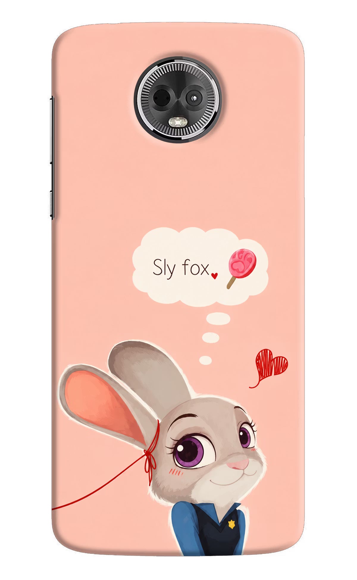 Judy Charm Moto E5 Plus Back Cover