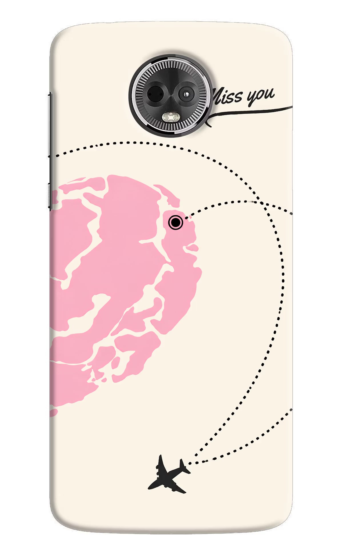 Miss Orbit Moto E5 Plus Back Cover