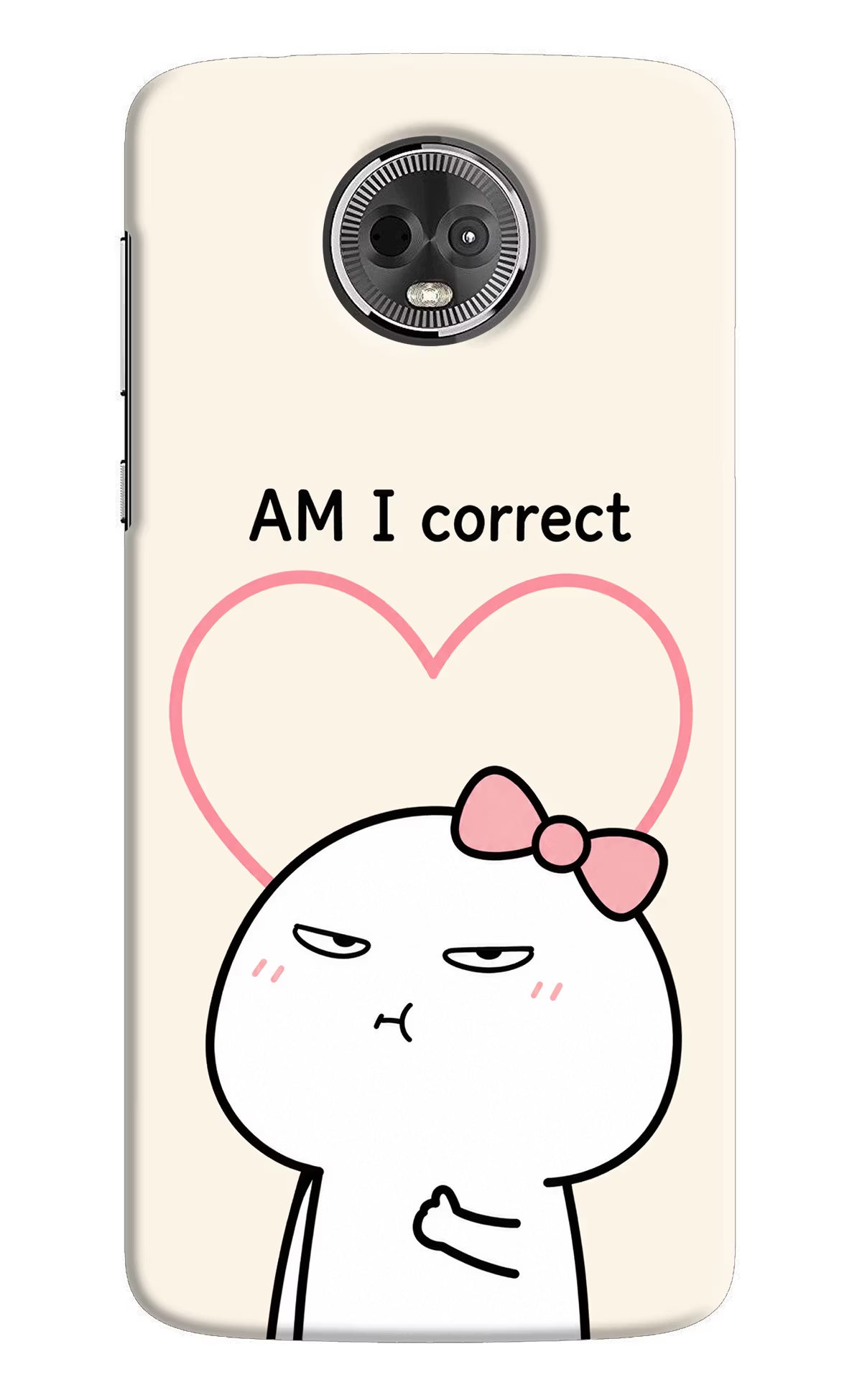 Always Right Moto E5 Plus Back Cover
