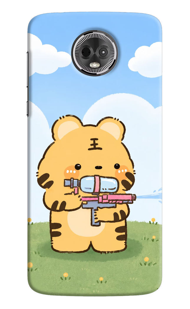 Tiger Treat Moto E5 Plus Hard Case Back Cover by Casekaro