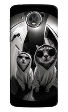 Hood Cats Moto E5 Plus Hard Case Back Cover by Casekaro