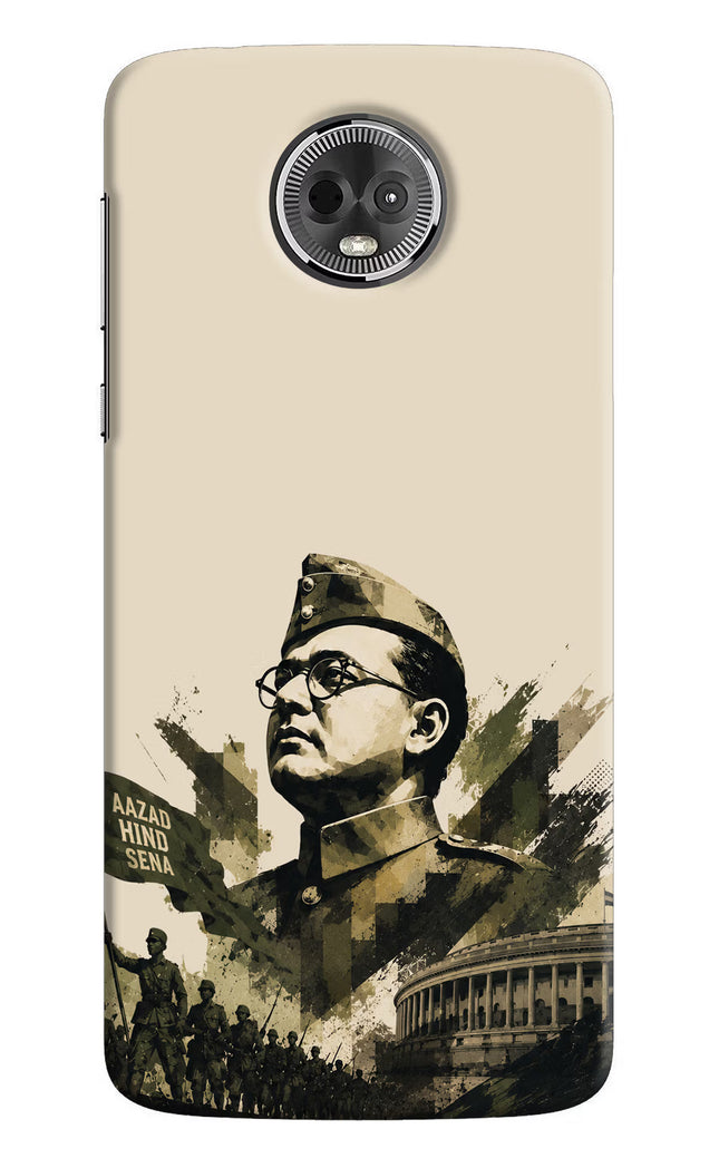 Netaji Rising Moto E5 Plus Hard Case Back Cover by Casekaro