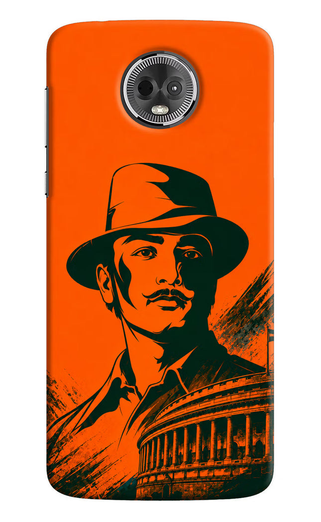 Bhagat Singh Legacy Moto E5 Plus Hard Case Back Cover by Casekaro