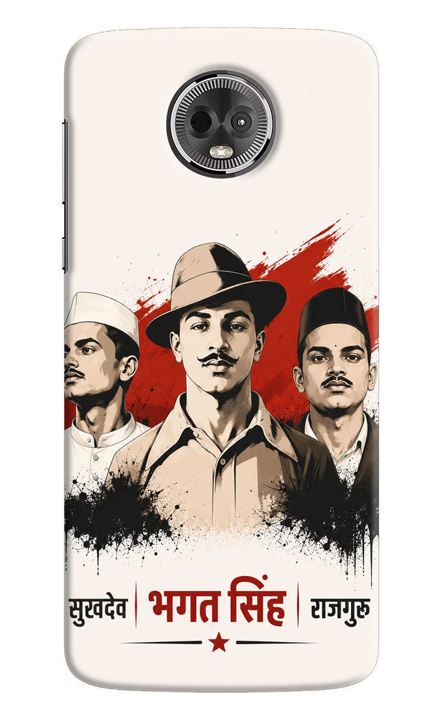 Bhagat Singh Trio Moto E5 Plus Hard Case Back Cover by Casekaro